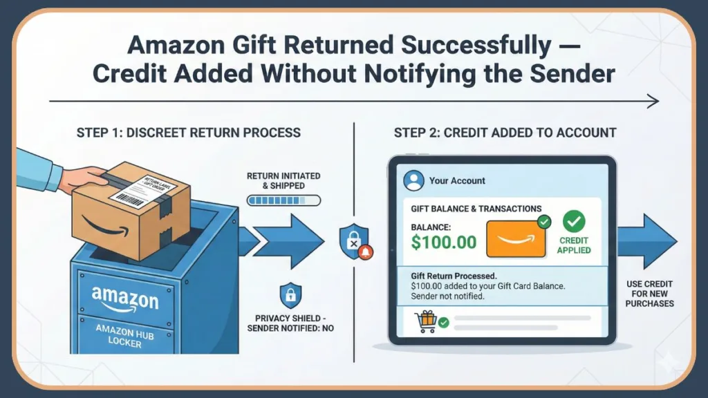 Return Amazon Gifts Without Alerting the Sender