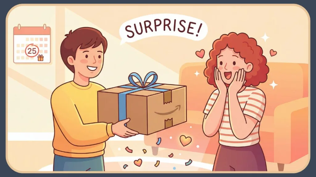 Secret Amazon Order For Perfectly Surprised Spouse