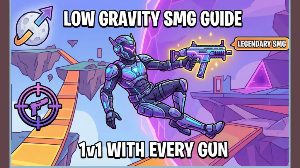 Unlock Low Gravity SMGs in 1v1 With Every Gun