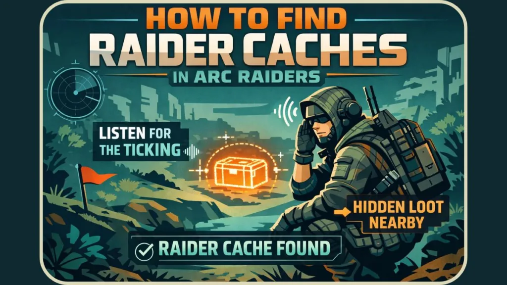 Where To Find Raider Cache ARC Raiders