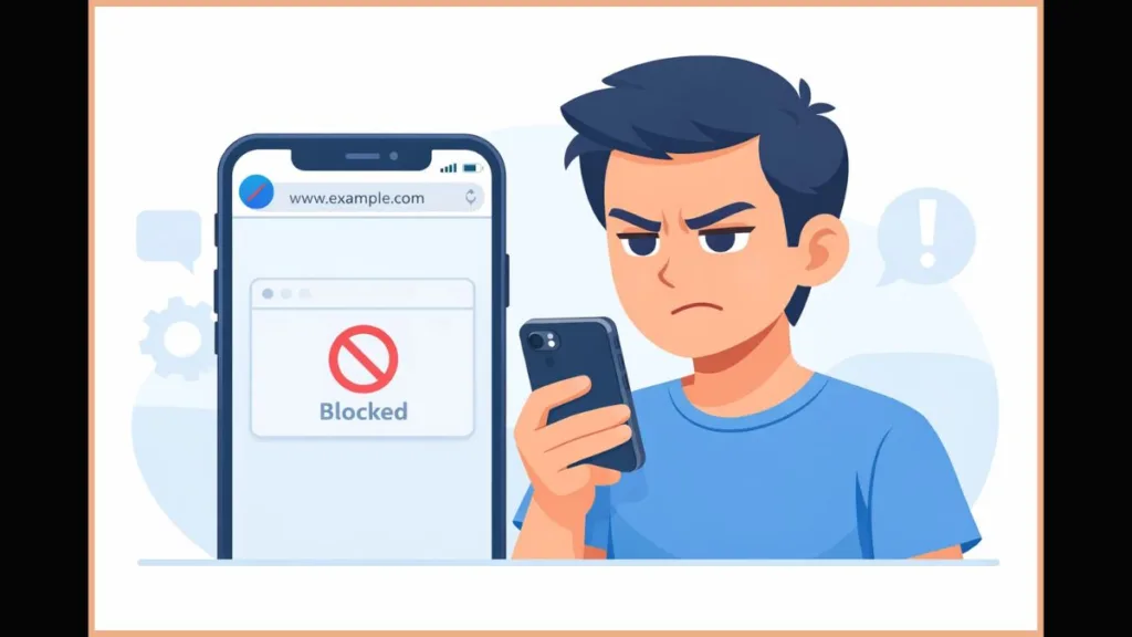 iPhone Pop-Up Blocked