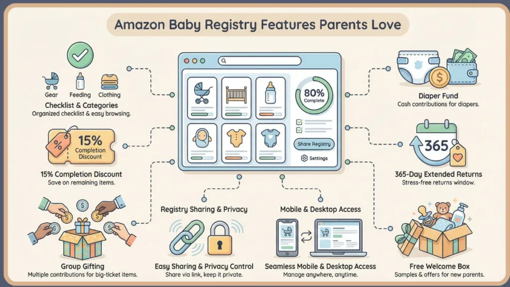 Amazon Baby Registry Features Parents Love