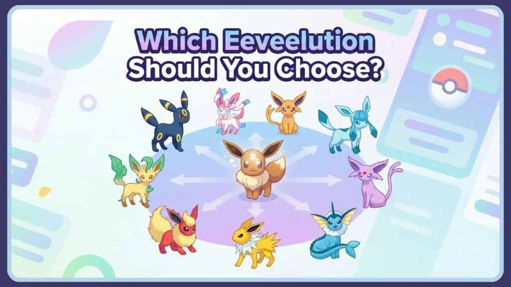 Best Eevee Evolution in Pokémon GO