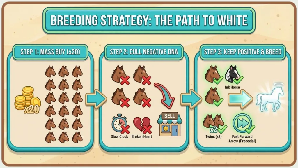 Best Horse Genes For Breeding in Starsand Island