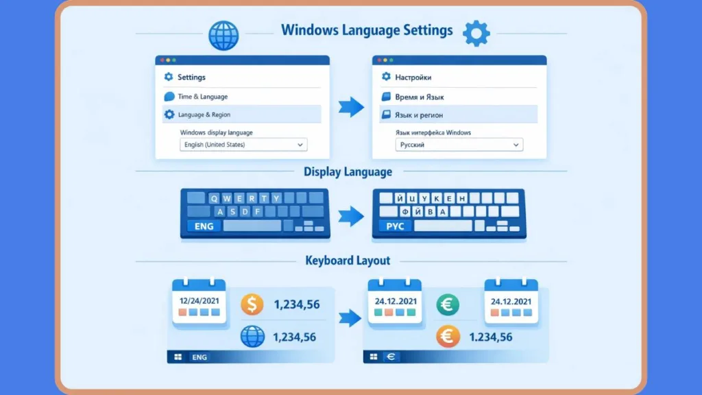 Easily Switch Languages in Windows