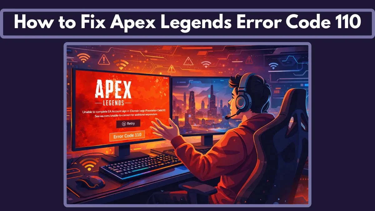 How to Fix Apex Legends Error Code 110: A Complete Troubleshooting ...