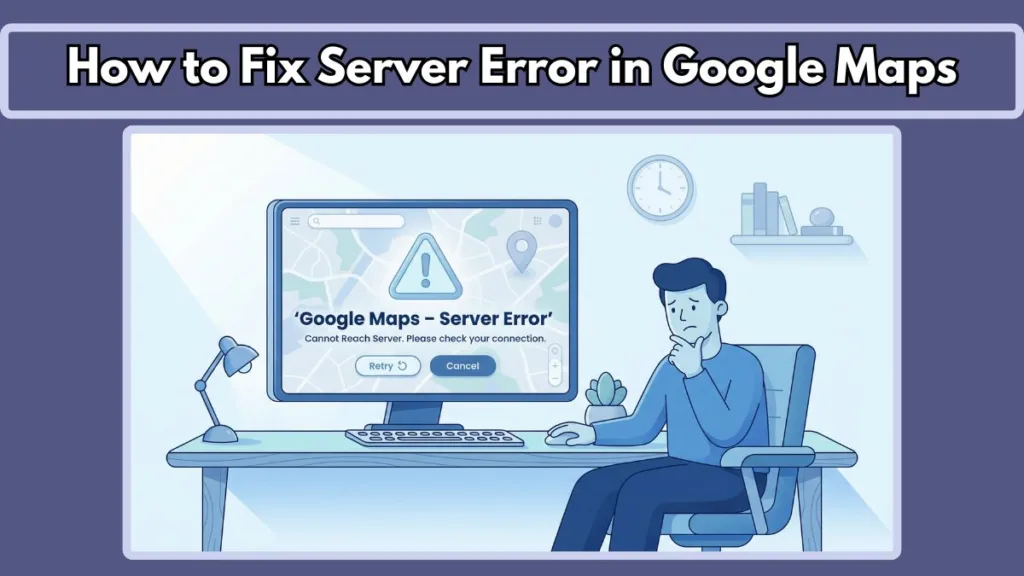 Google Maps Server Error