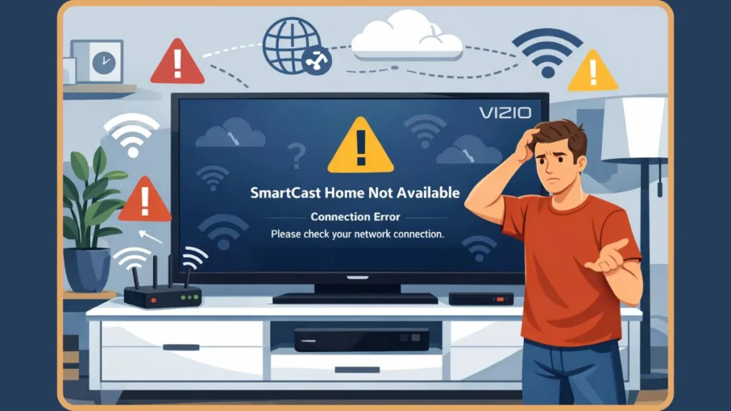 How To Fix Vizio TV Home Screen Connection Error