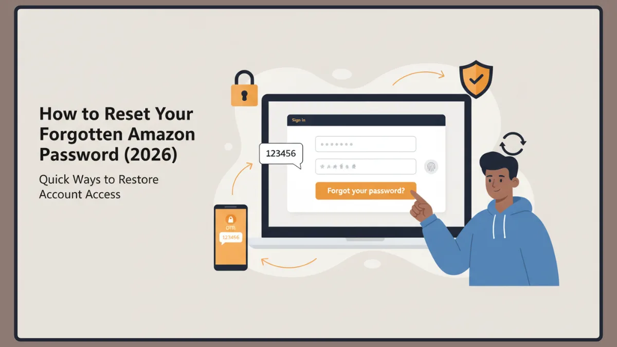 How to Reset Your Forgotten Amazon Password (2026): Quick Ways to ...