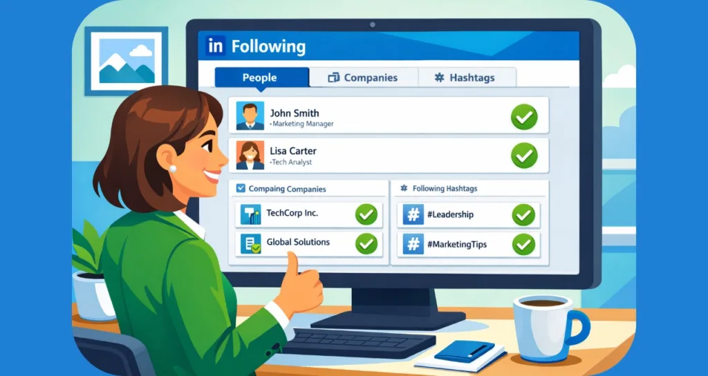 How To See Who You Are Following On Linkedin