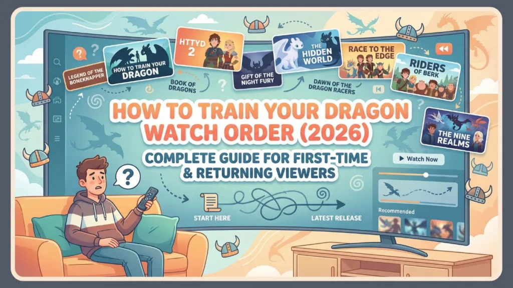 How To Train Your Dragon Watch In Order