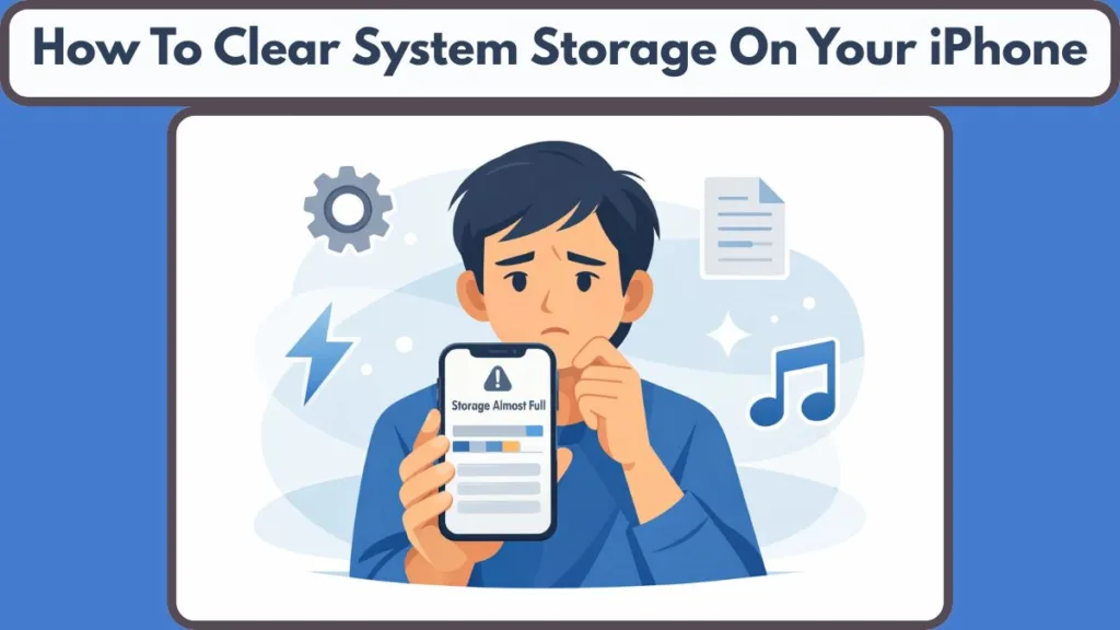 How to Clear System Storage on iPhone