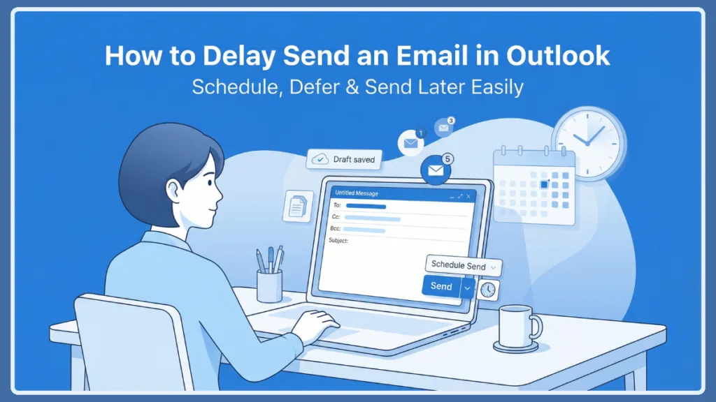 How to Delay Send an Email in Outlook