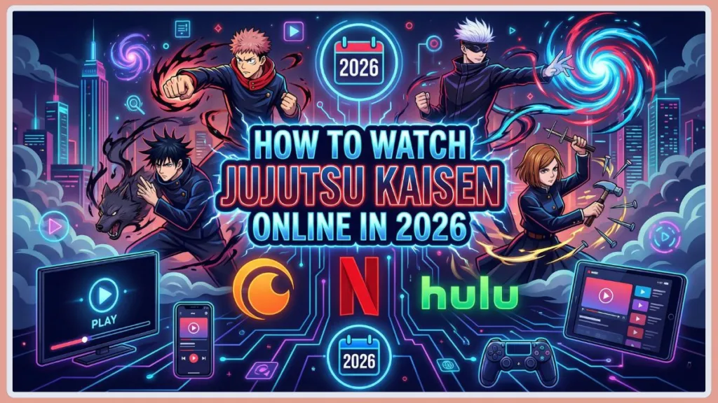 How to Watch Jujutsu Kaisen Online