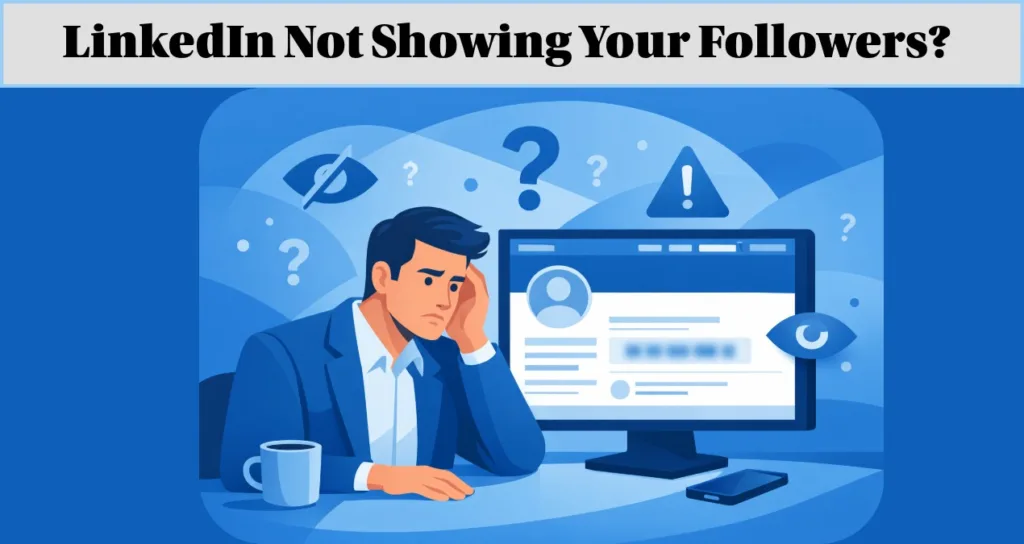 LinkedIn Not Showing Followers