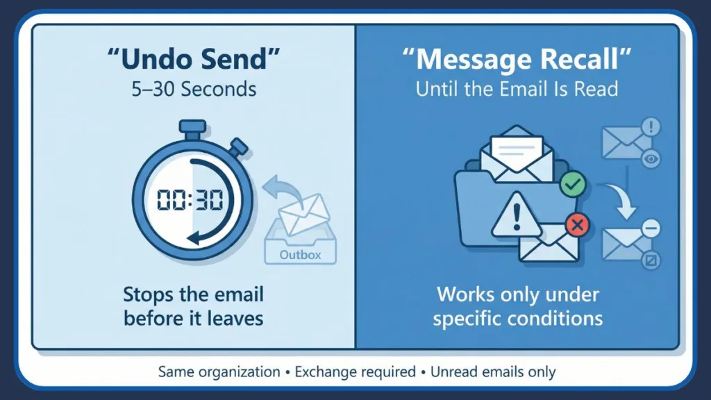 Outlook Recall Email Time Limit Explained