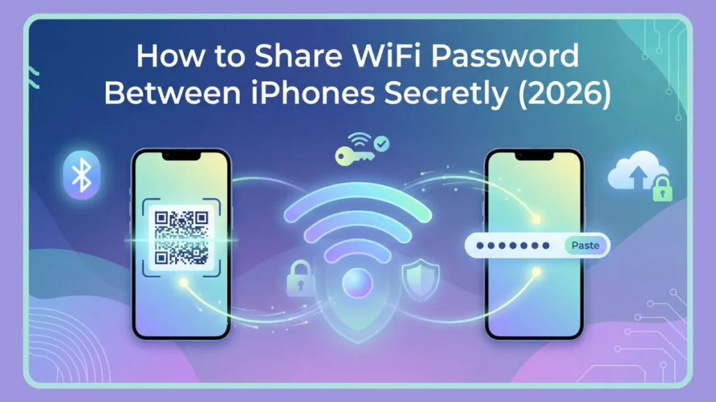 Share Wifi Password Between iPhones Without Them Knowing