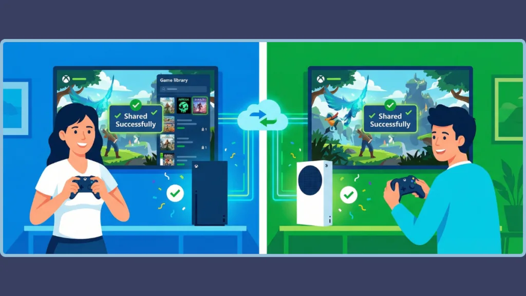 Share Xbox Games on Multiple Consoles