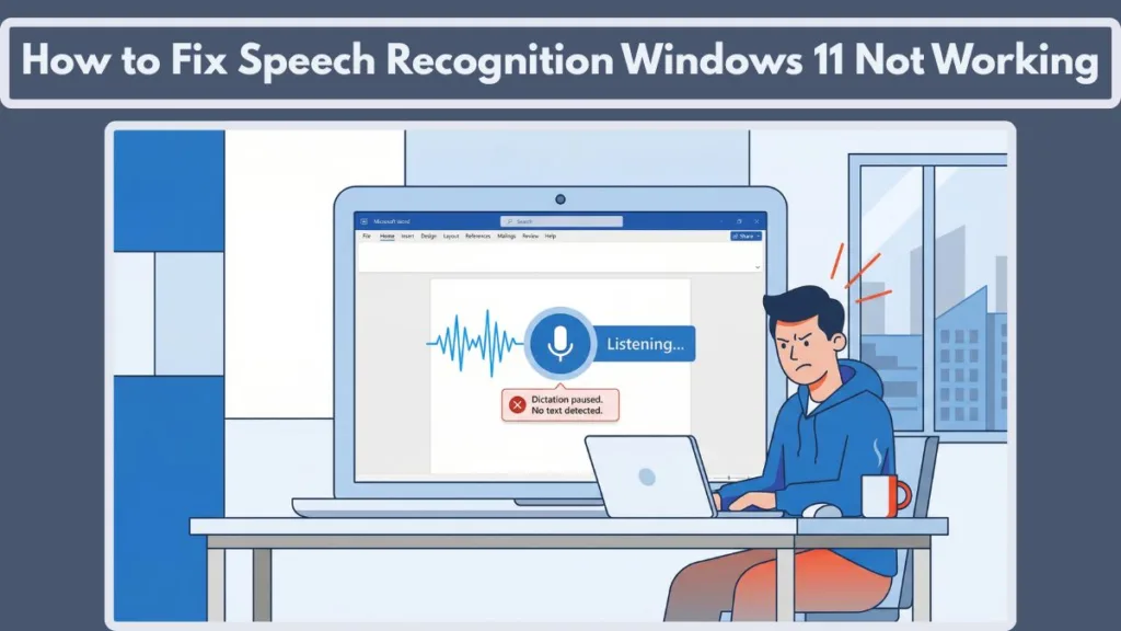 Speech Recognition Windows 11 Not Working
