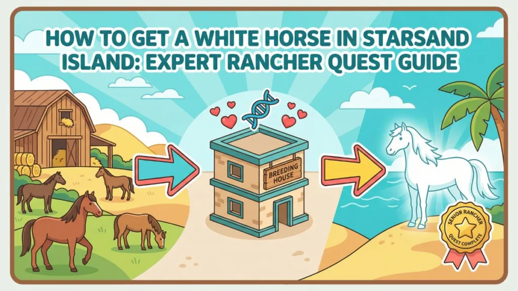 Starsand Island White Horse Breeding Guide