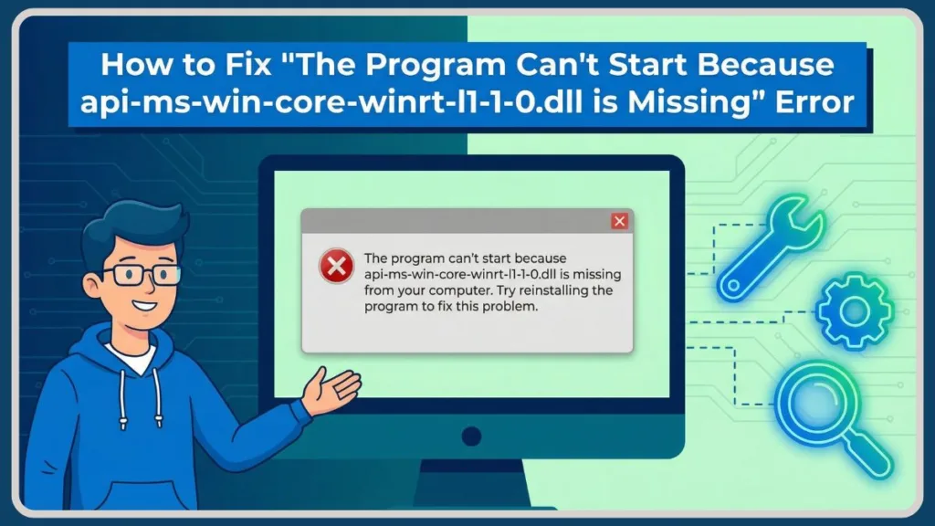 api-ms-win-core-winrt-error-l1-1-0.dll Fix