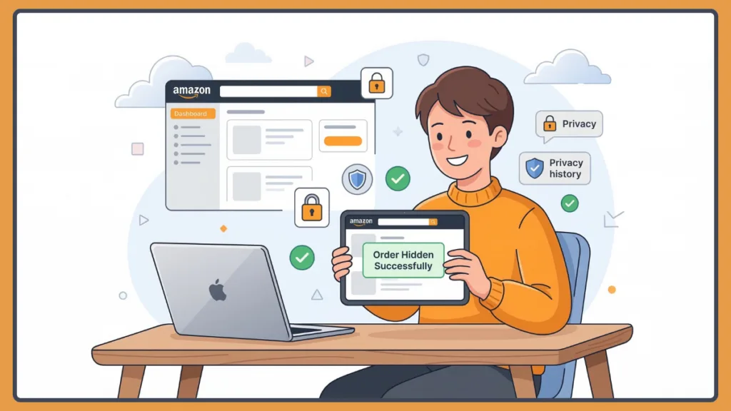 Amazon Order Hide Successfully