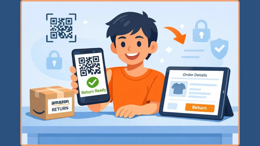 Amazon QR Code Scanned