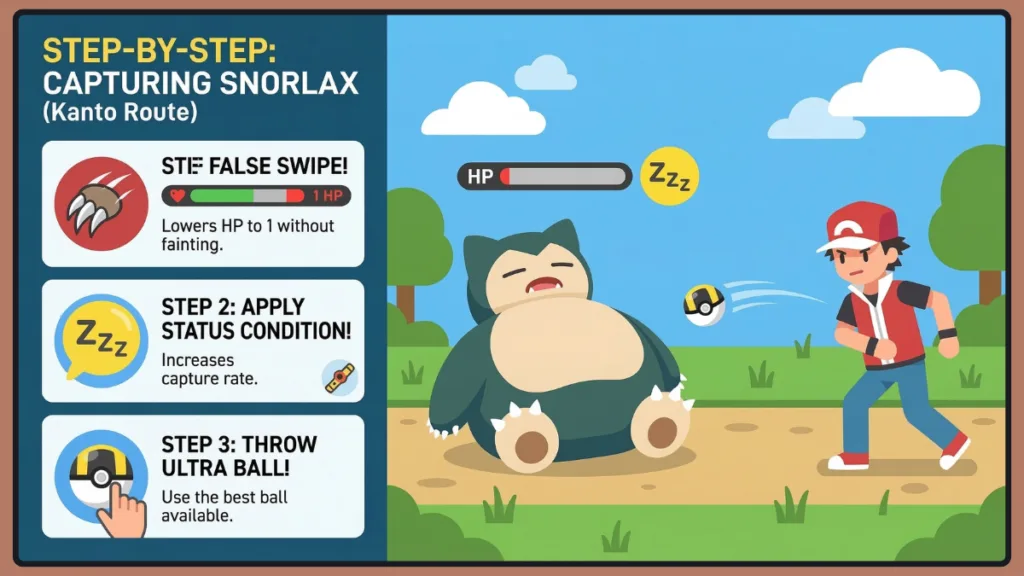 Best Strategy to Wake Snorlax