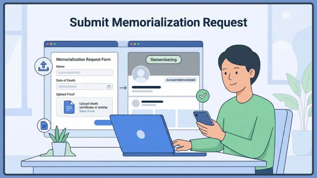 Easy Way To Submit FB Memorialization Request