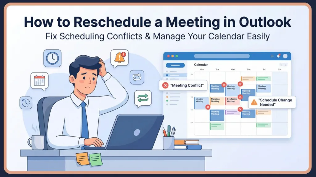 Eay Ways To Reschedule Meeting in Outlook