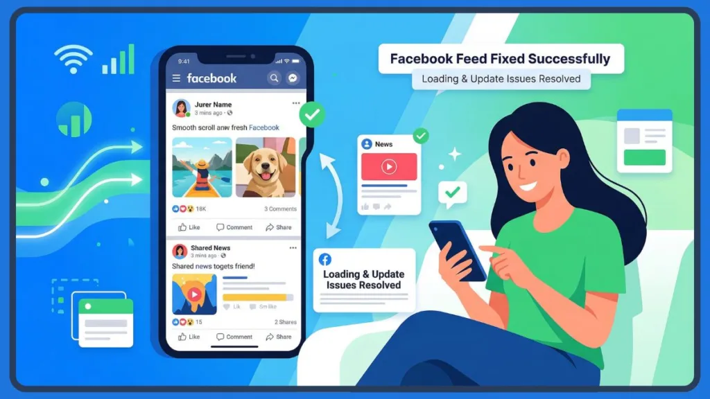 Facebook Feed Fixed Successfully