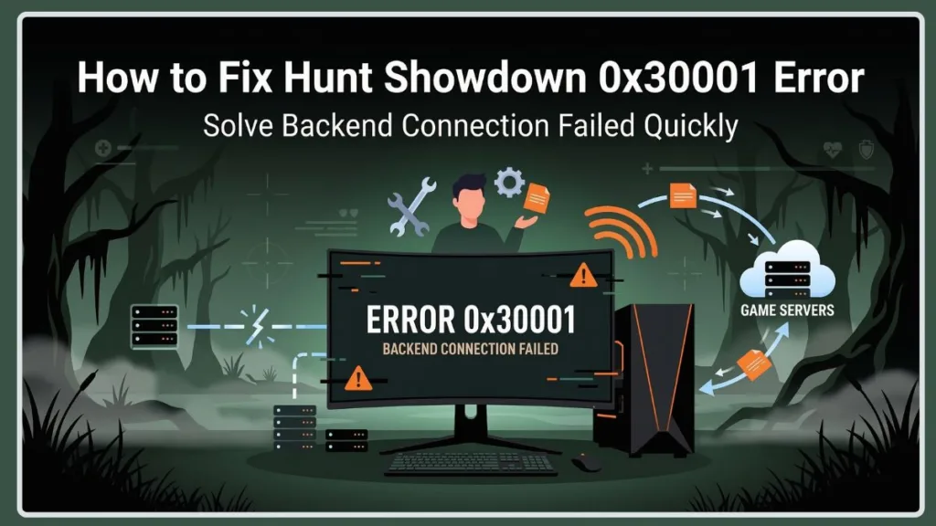 Fix 0x30001 Error Hunt Showdown