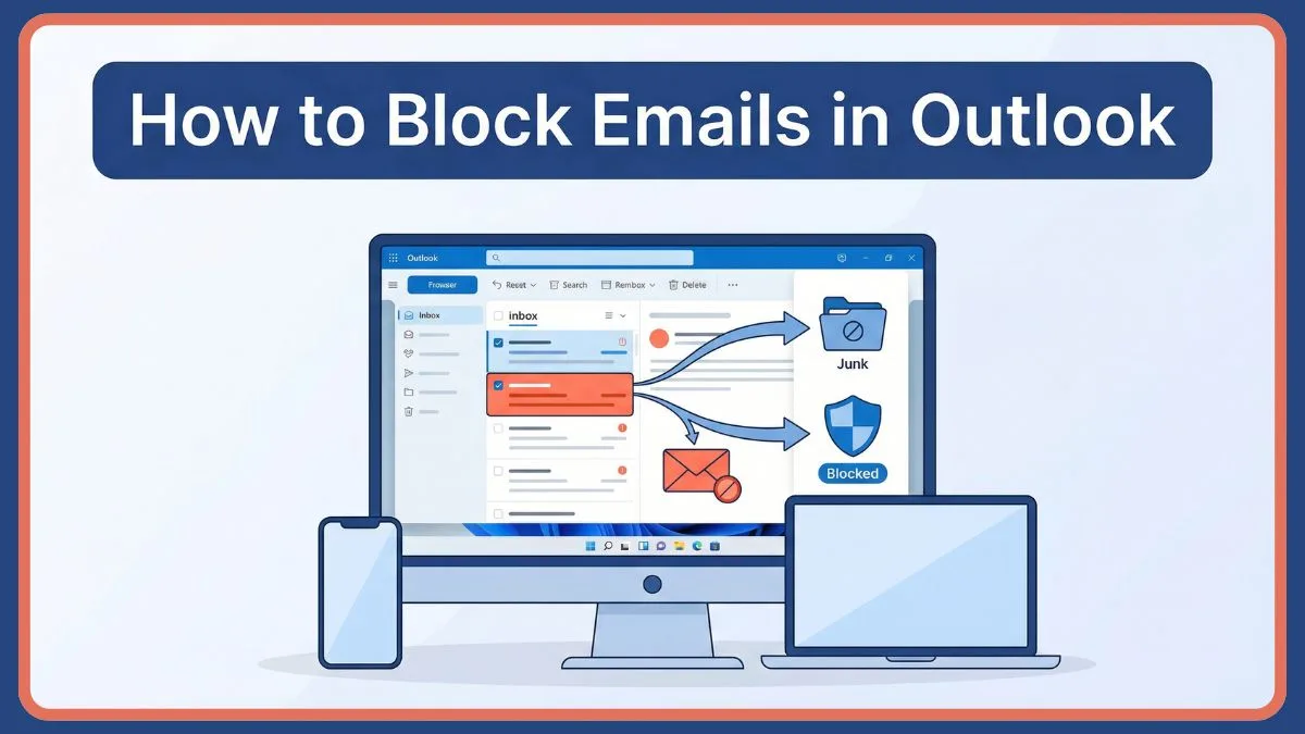 How to Block Emails in Outlook Fastest Methods to Stop Spam on Windows