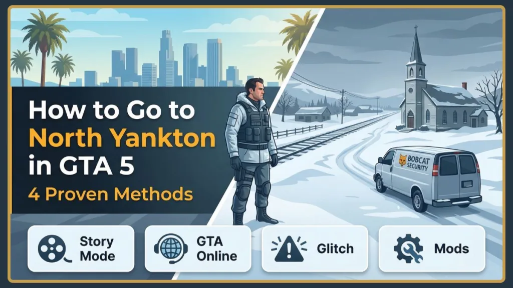 How To Visit North Yankton In GTA 5
