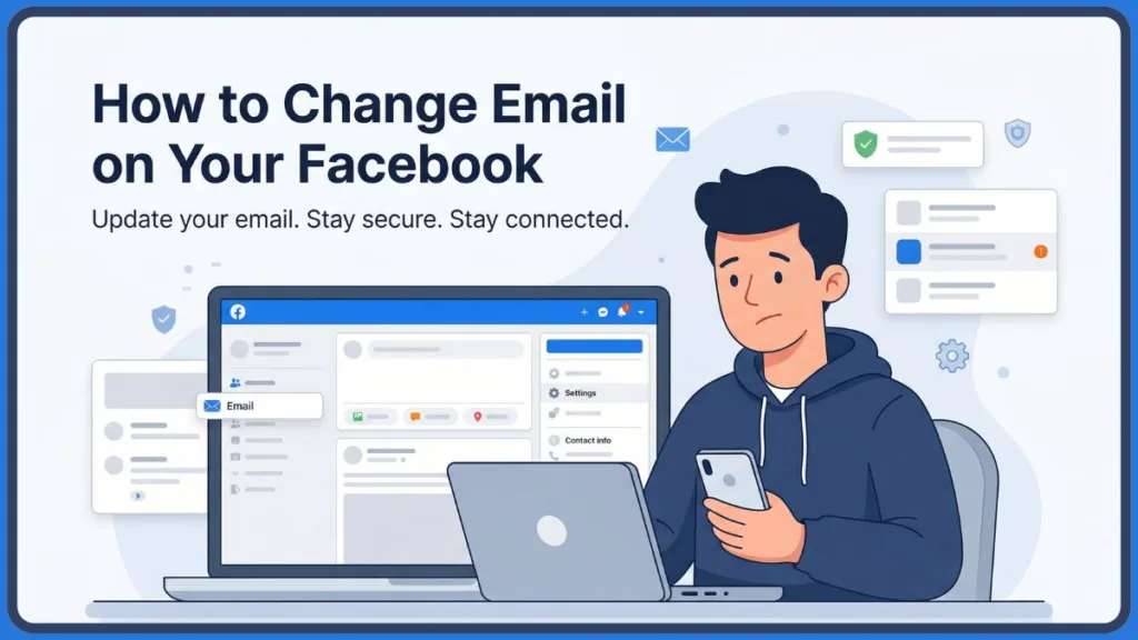 How to Change My Email on Facebook