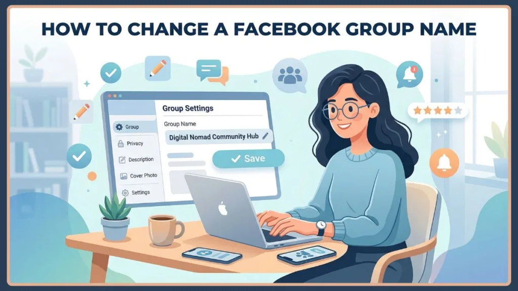 How to Change a Facebook Group Name