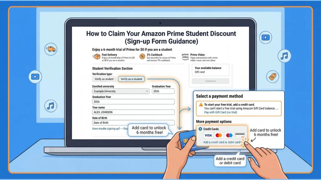 How to Claim Prime Student Discount