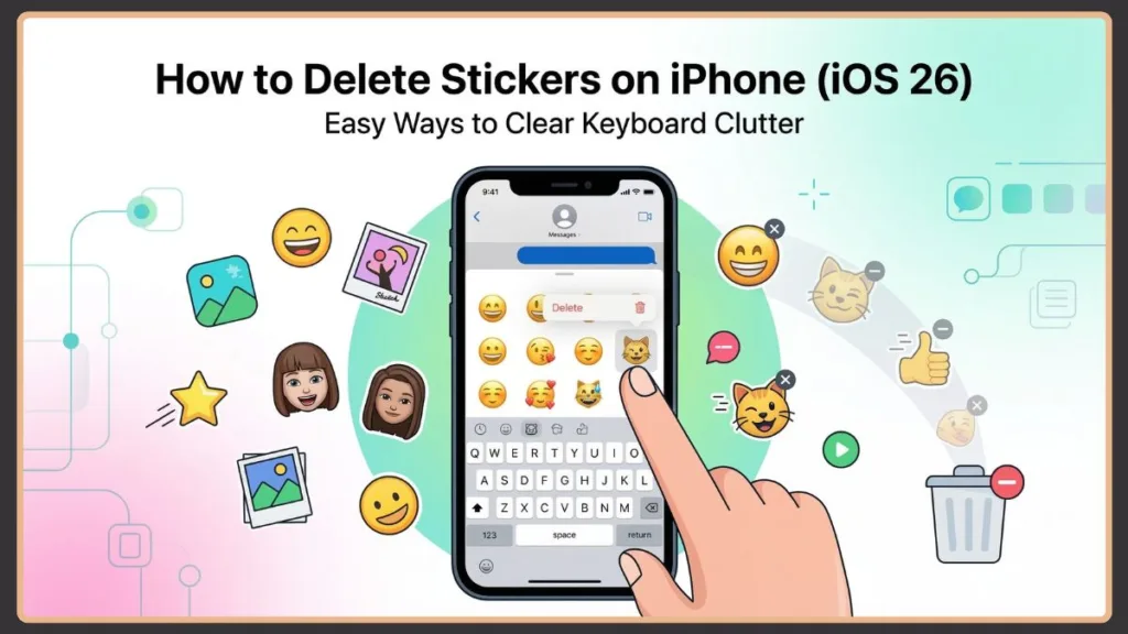 How to Delete Stickers on iPhone