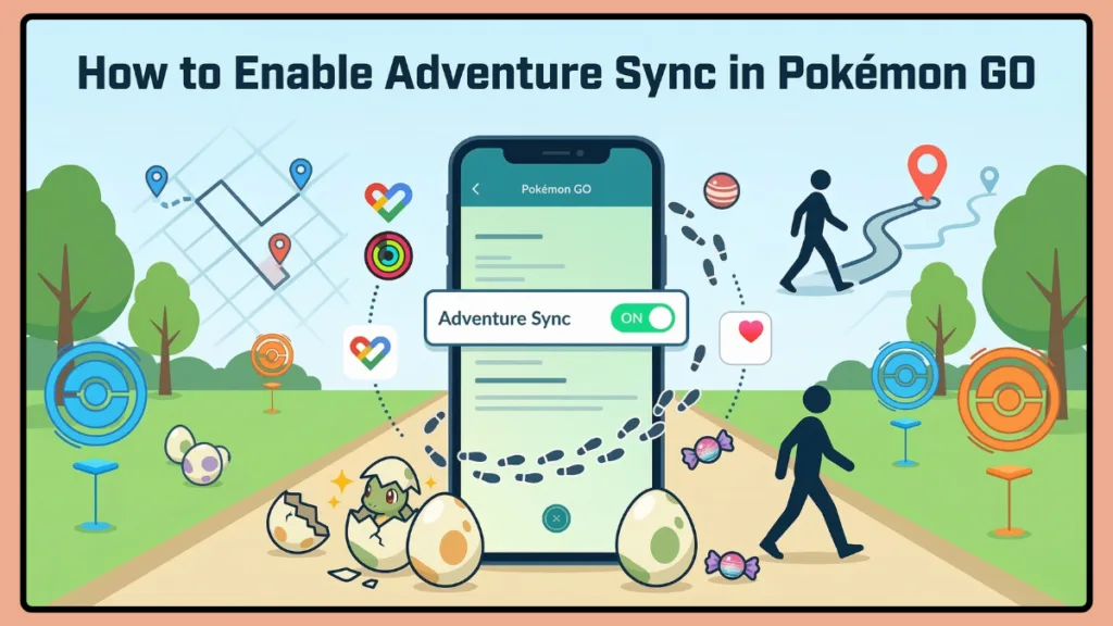 How to Enable Adventure Sync in Pokémon GO