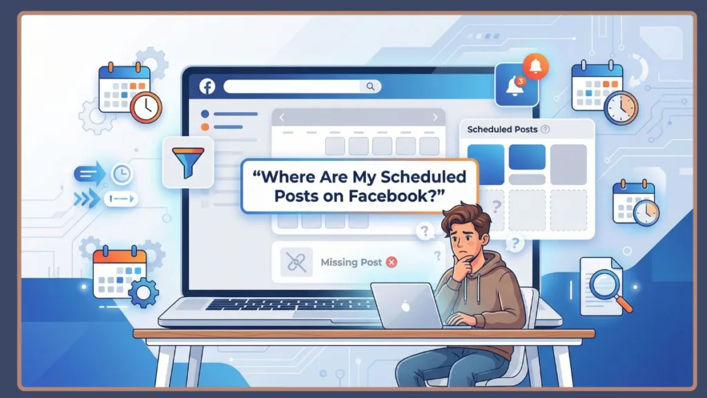 How to Find Scheduled Posts on Facebook