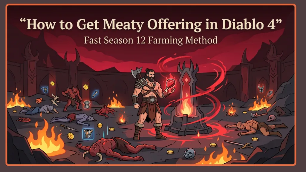 How to Get Meaty Offering in Diablo 4