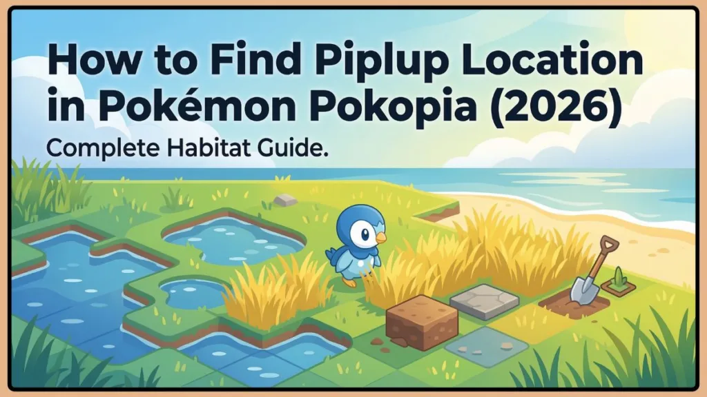How to Get Piplup in Pokémon Pokopia