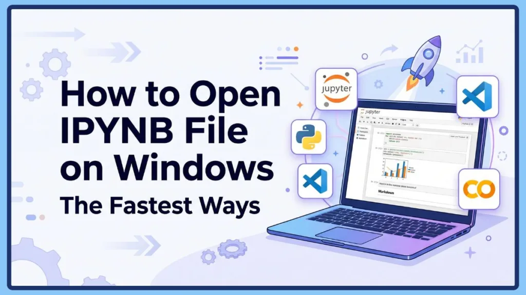How to Open IPYNB File on Windows