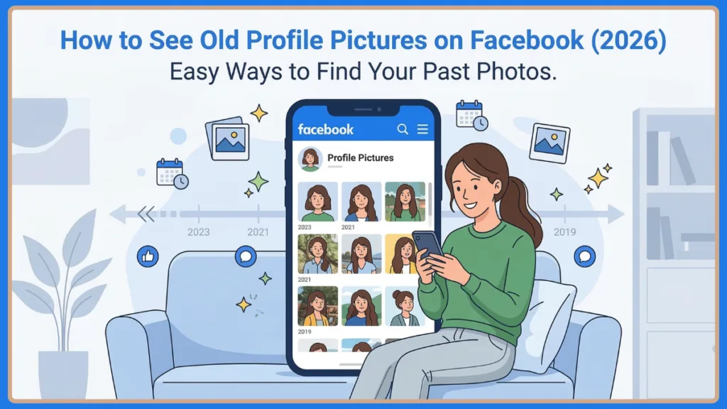 How to See Old Profile Pictures on Facebook