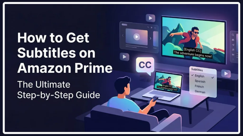 How to Turn On Subtitles on Amazon Prime Video
