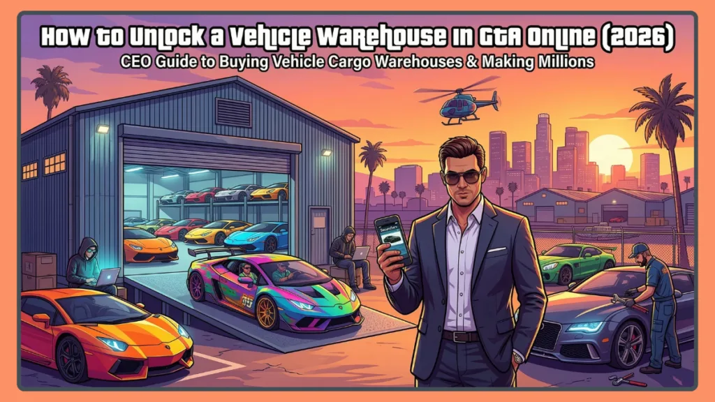 How to Unlock Vehicle Warehouse in GTA Online
