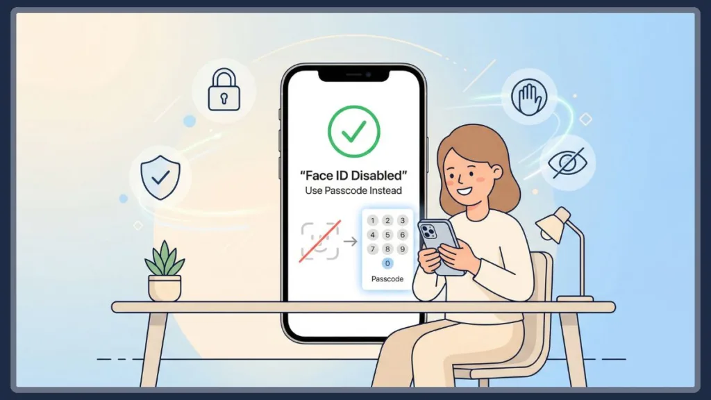 Instantly Disable iPhone Face ID