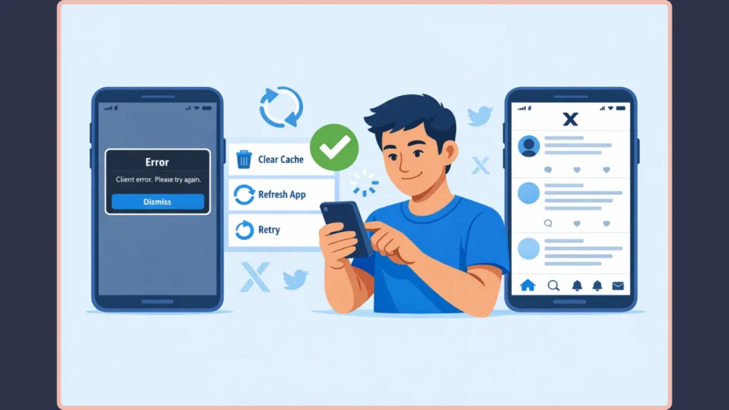 Proven Solution for Client Error on X