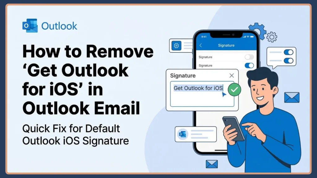Remove Outlook iOS Default Signature