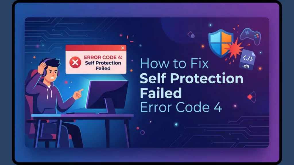Self Protection Failed Error Code 4